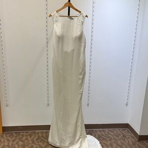 Moda International White Wedding Dress